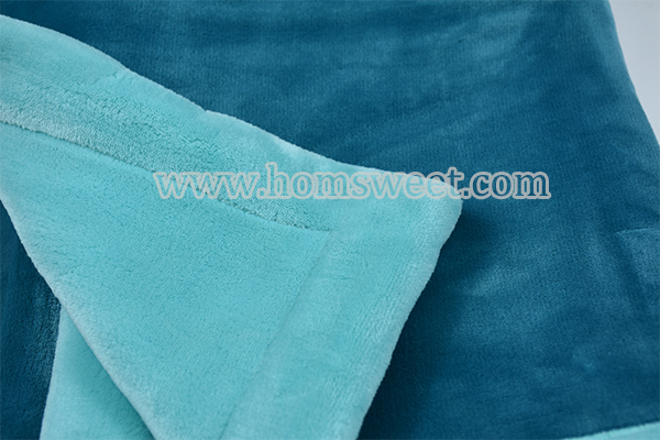  Rich Bonded Mink Fleece Throw With 3.5cm Hemmed