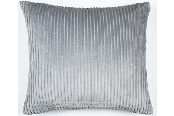 Fashion Jacquard Mink Fleece Pillow