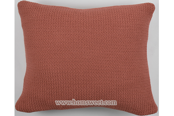 Knitted Fashion Pom Pom Pillow 