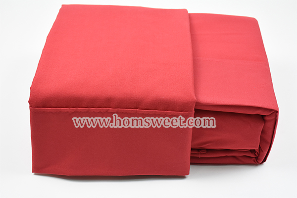 Elegant Solid Microfiber 4pc Sheet Set