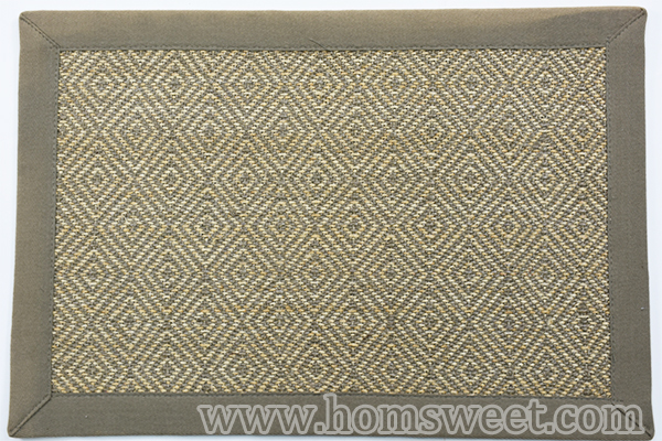 Faux Fur Sisal Outdoor Mat