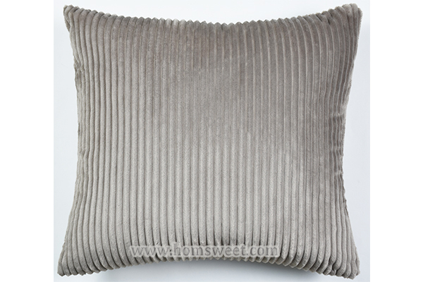 Fashion Jacquard Mink Fleece Pillow