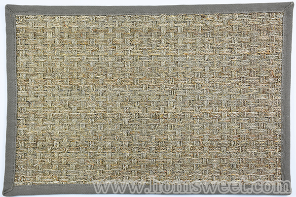 Faux Fur Sisal Outdoor Mat