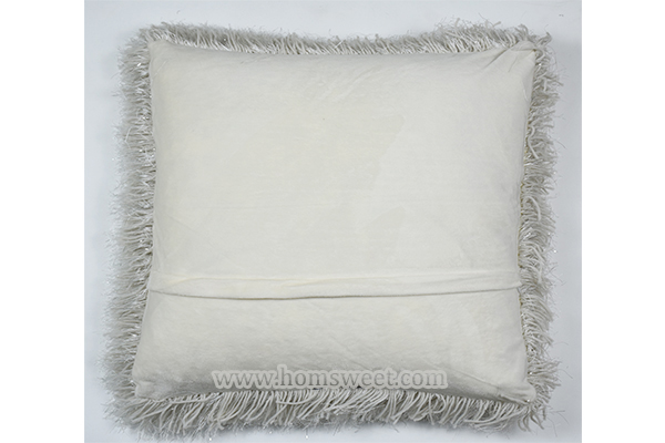 Shaggy Pillow With Lurex   