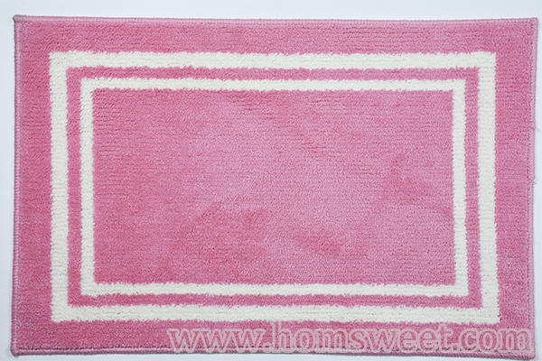 tufted bath mat