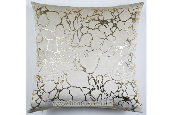 Luxury Foil Printed Velvet Pillow