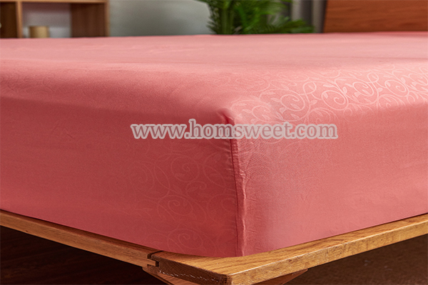 Fashion Embossed Microfiber 4pc Sheet Set