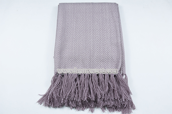 Elegant Woven Throw