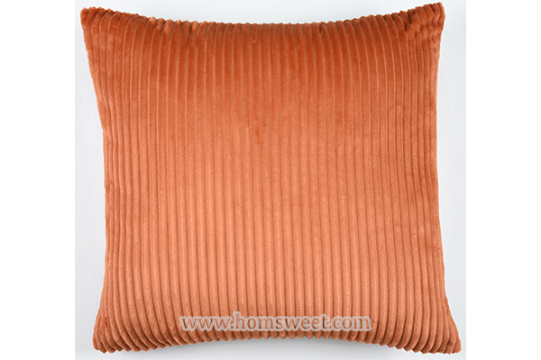 Fashion Jacquard Mink Fleece Pillow