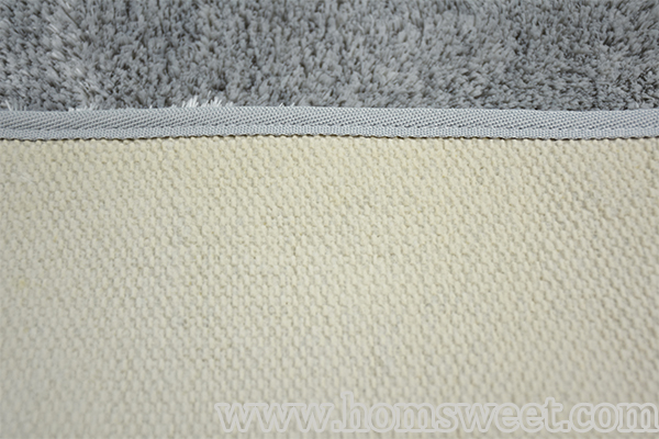 Heathered bath mat