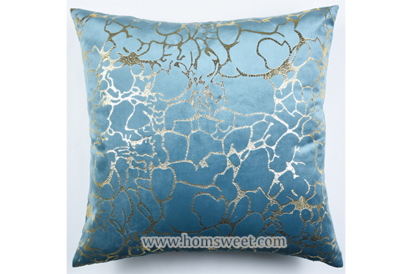 Luxury Foil Printed Velvet Pillow